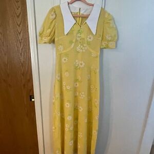 Summer Sale 70’s Vintage maxi dress